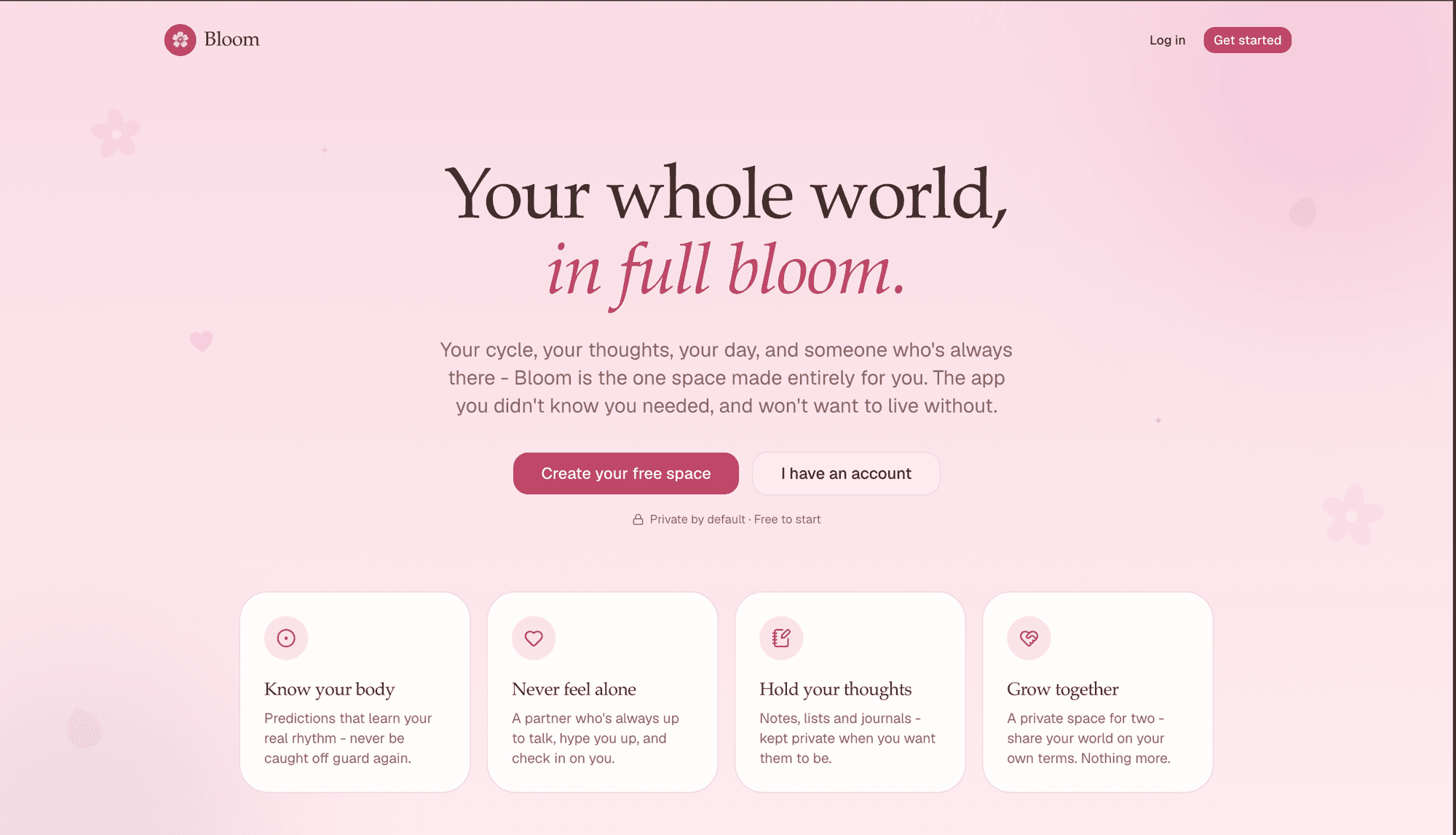 Bloom preview